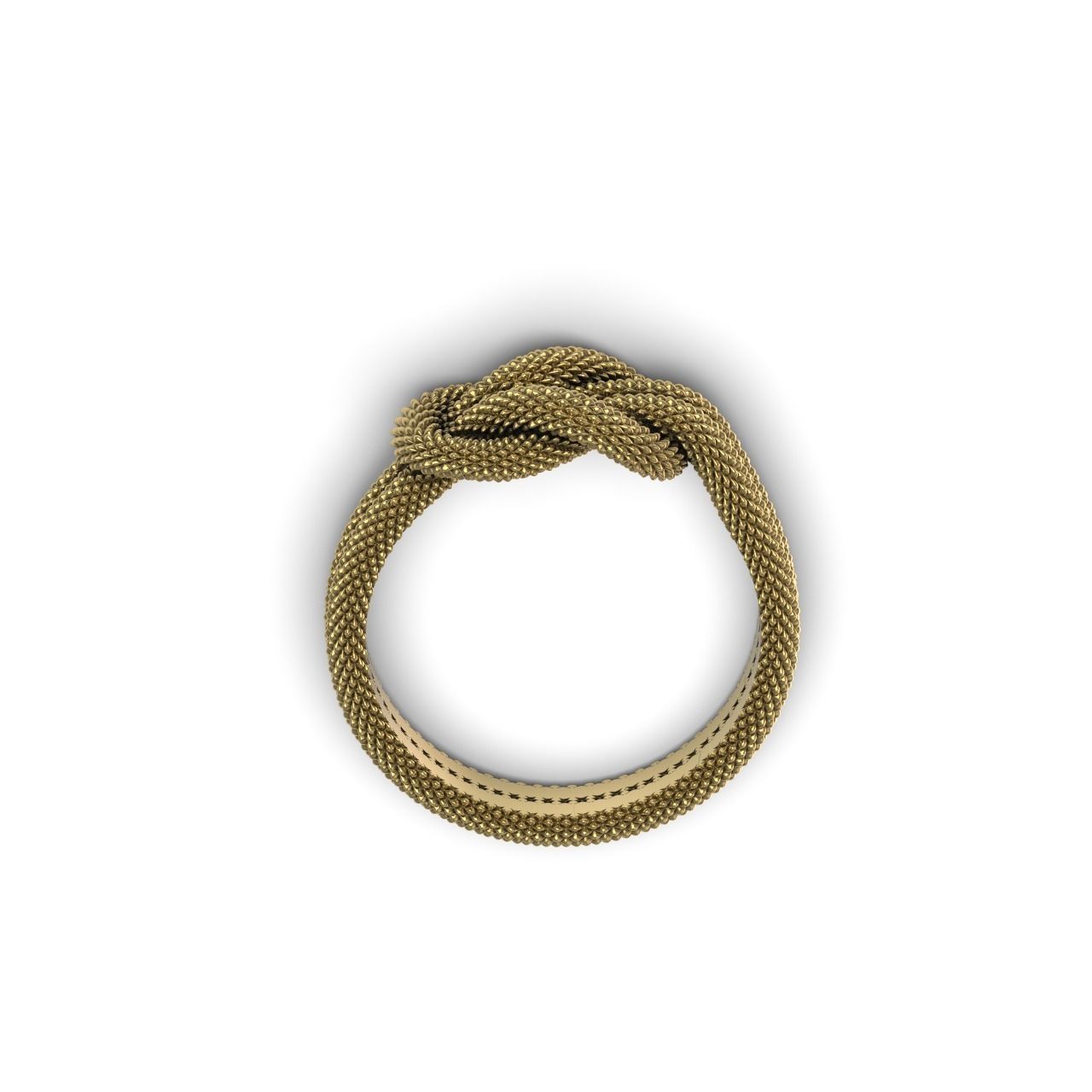 Knot Ring 3D print model_14