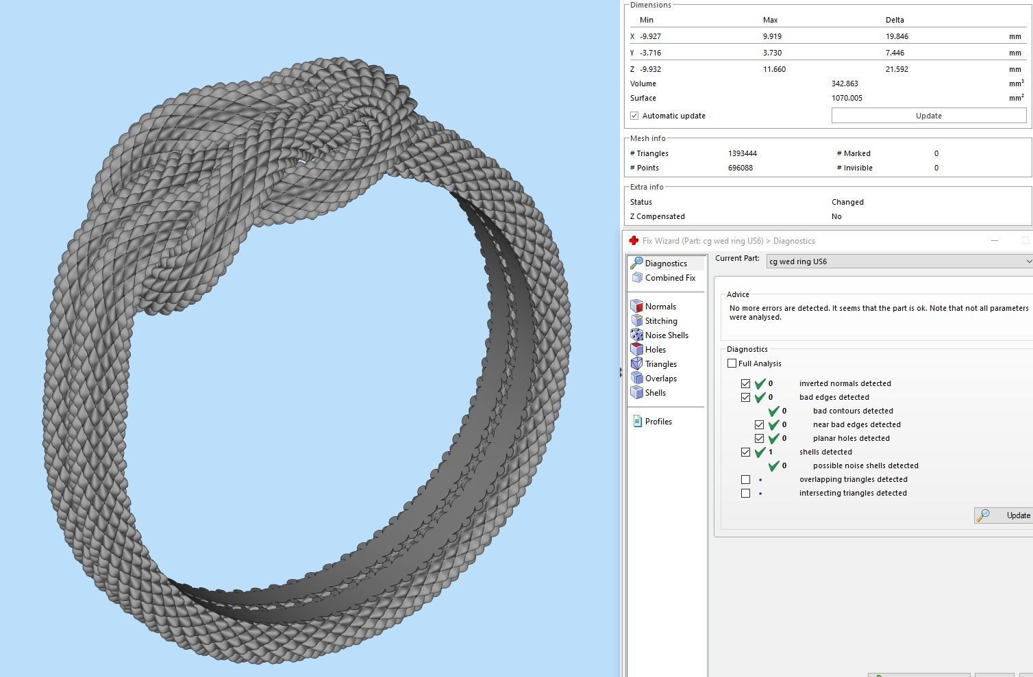 Knot Ring 3D print model_16