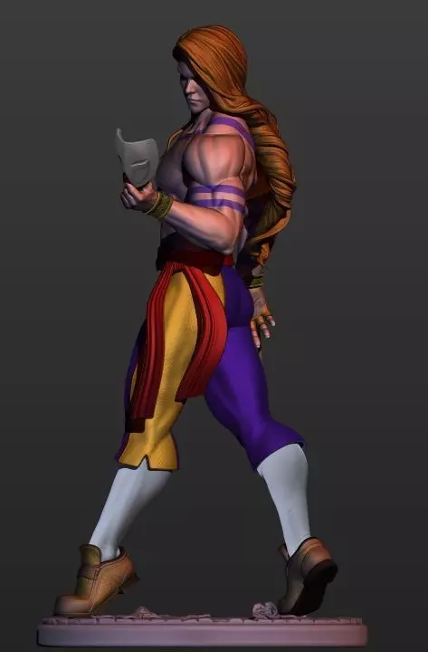 Vega street fighter 3D print model