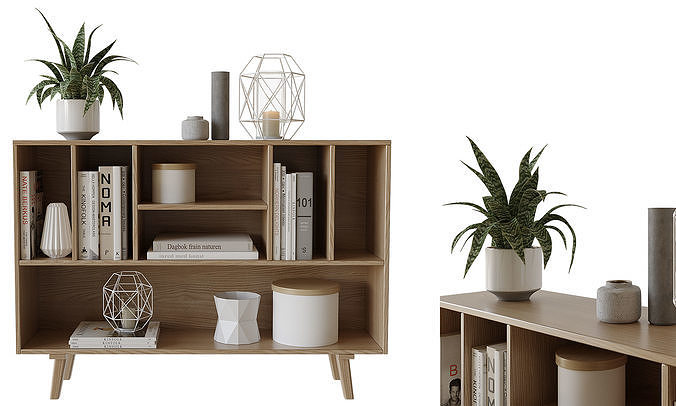 Sideboard - Hubsch Interior 3D model