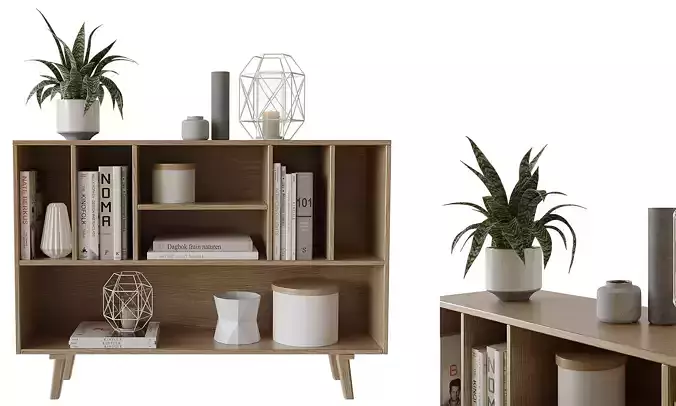 Sideboard - Hubsch Interior 3D model