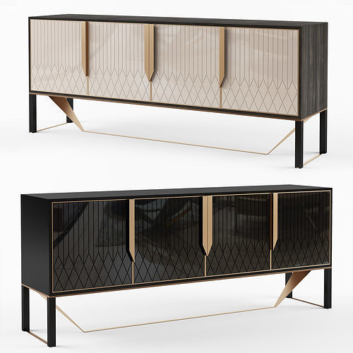 Capital Collection PRISMA Sideboard 3D model