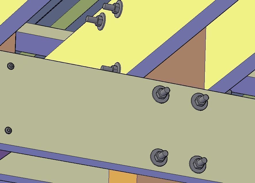 Wooden shade canopy 3D print model_2