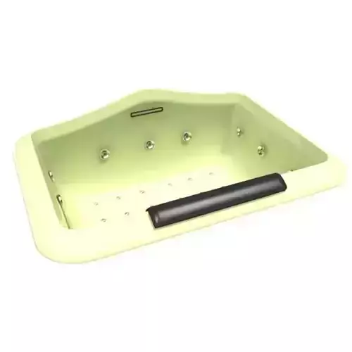 Pea Green Jacuzzi Bathtub