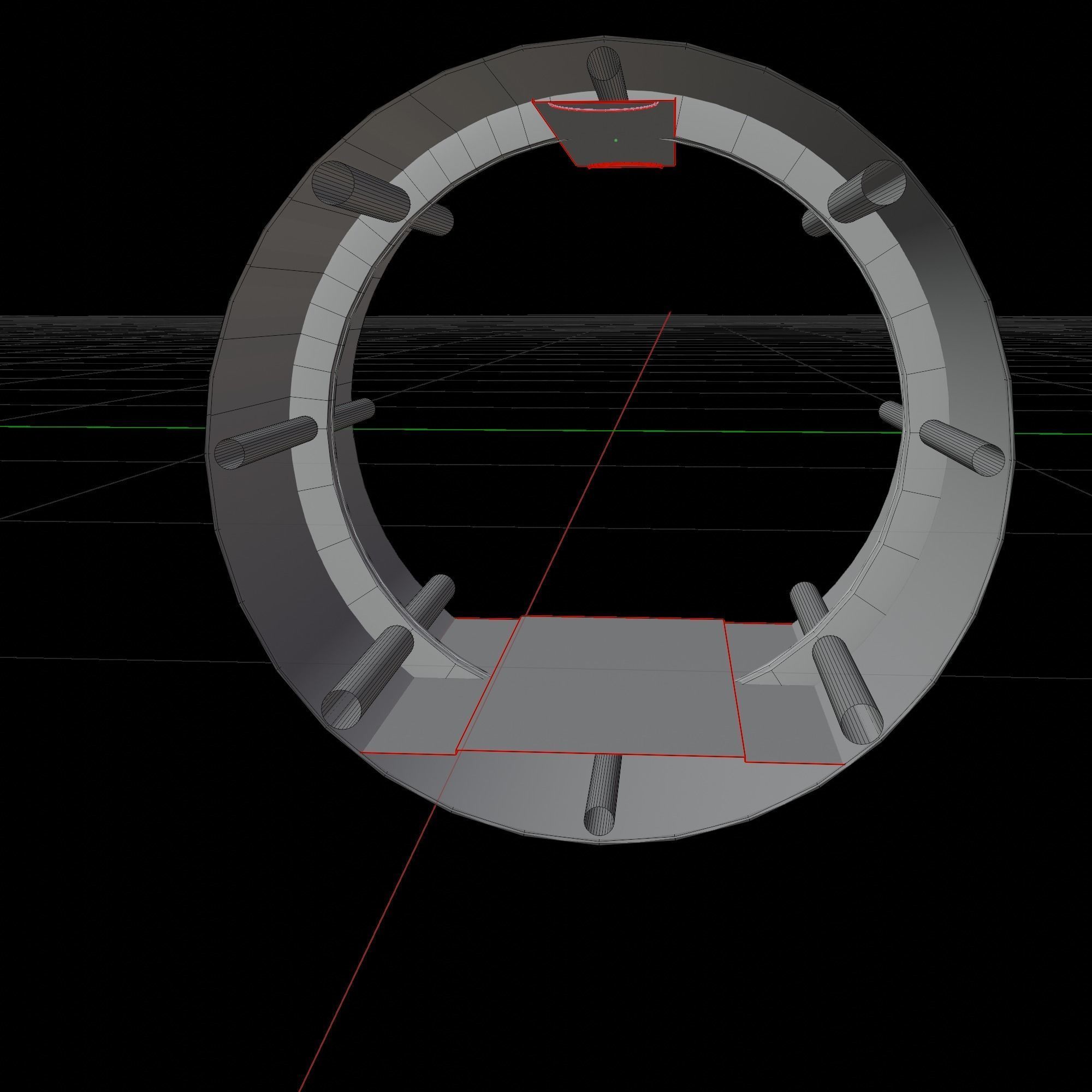 Future tunnel 3D model_5