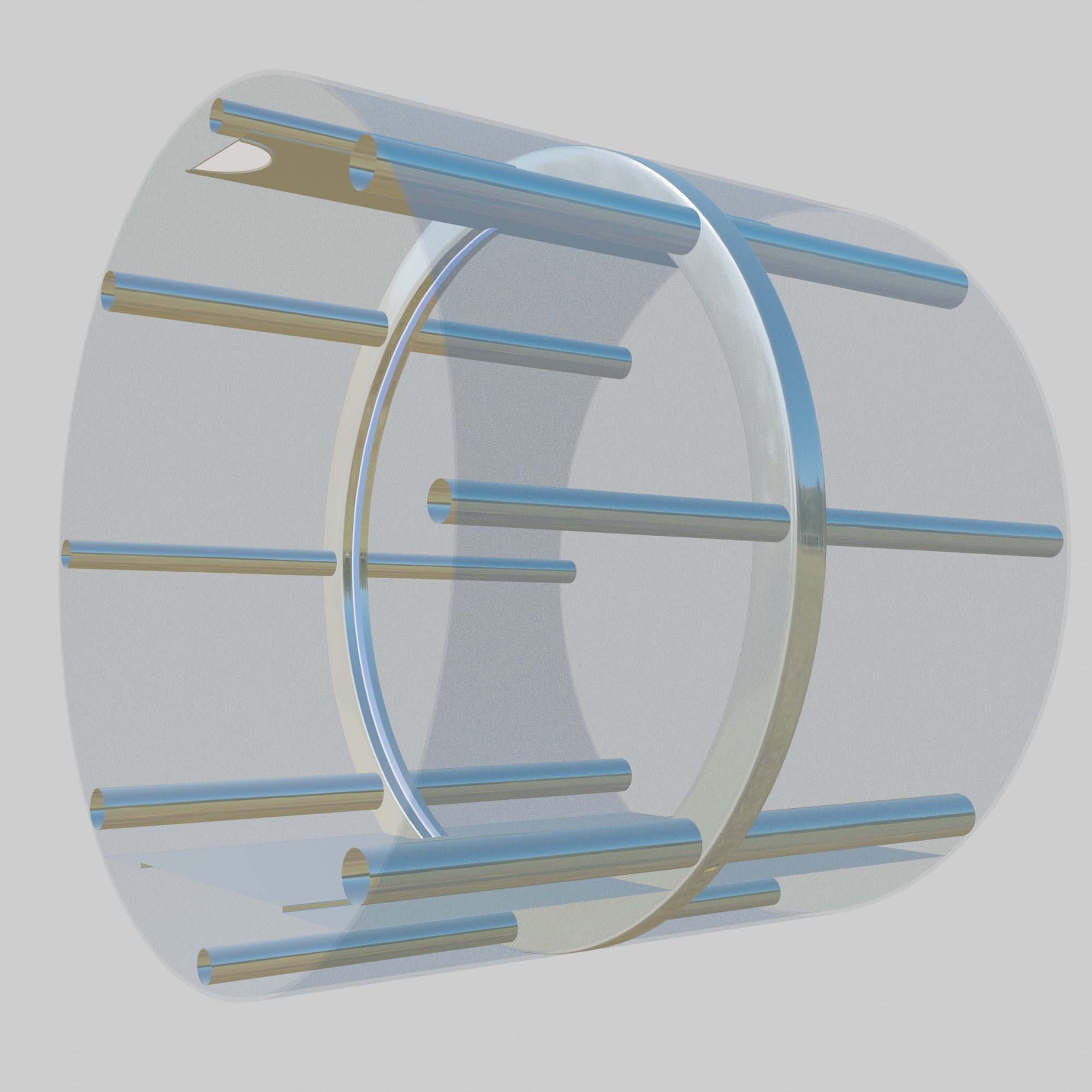Future tunnel 3D model_2