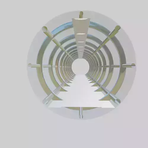 Future tunnel 3D model