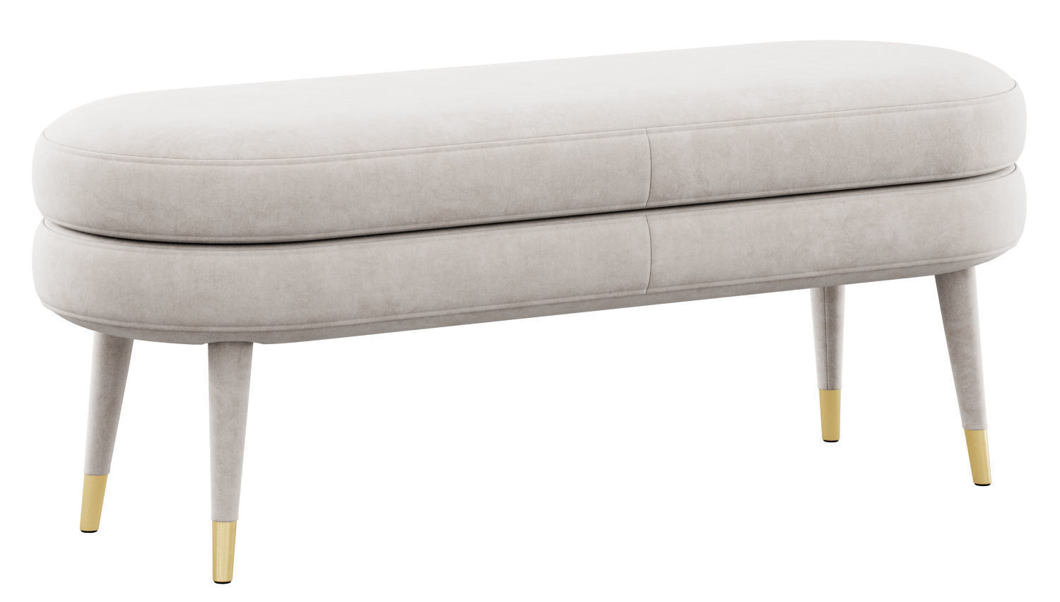 Portsmouth Upholstered Bench by AllModern 3D model_9