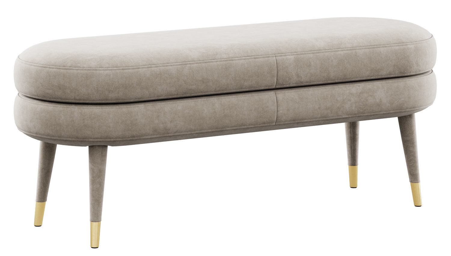 Portsmouth Upholstered Bench by AllModern 3D model_5