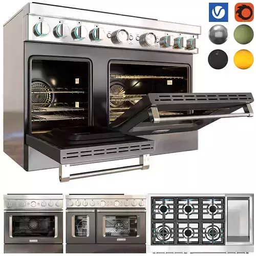 kitchenaid ranges 3D model