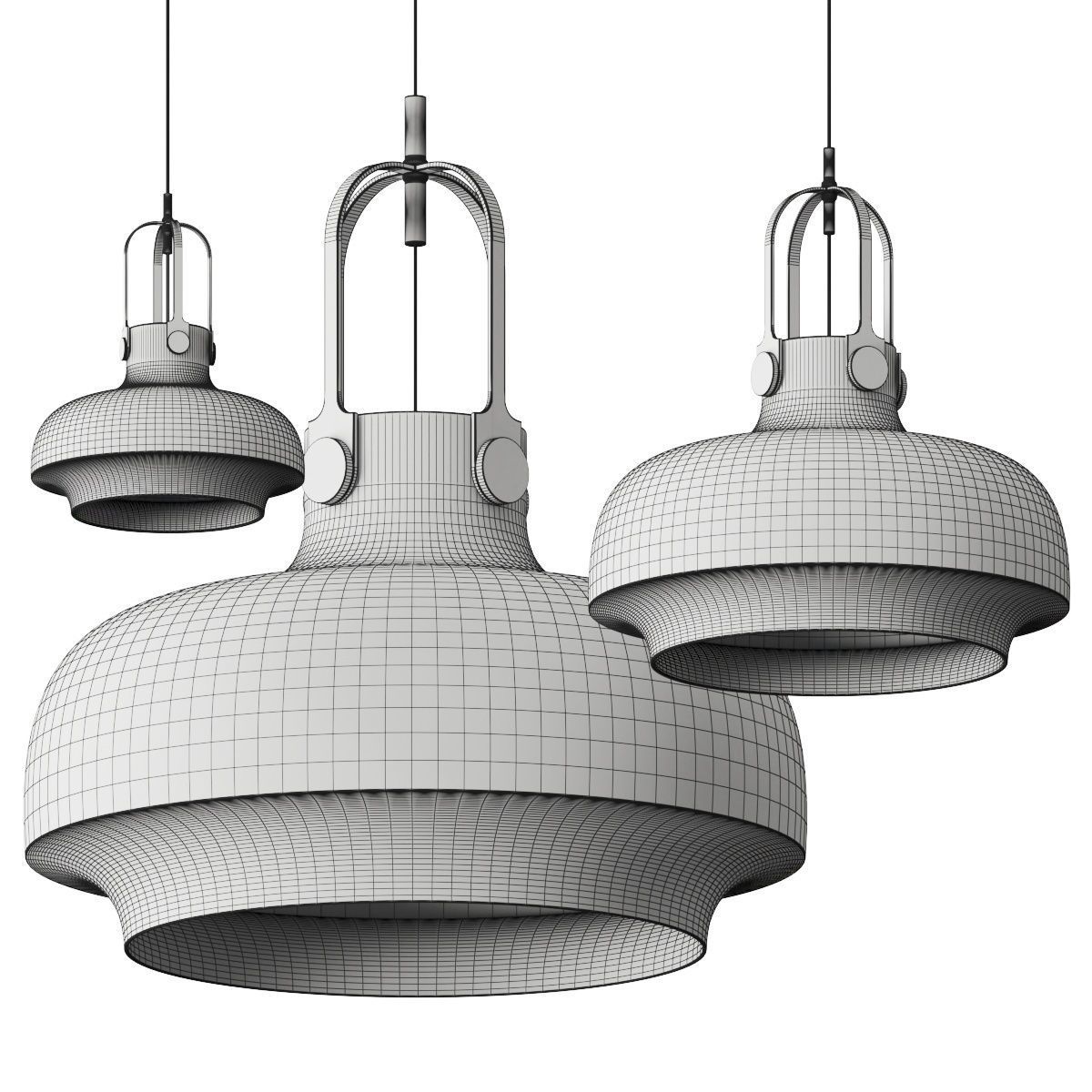 TRADITION Copenhagen Pendant Lamp 3D model_1