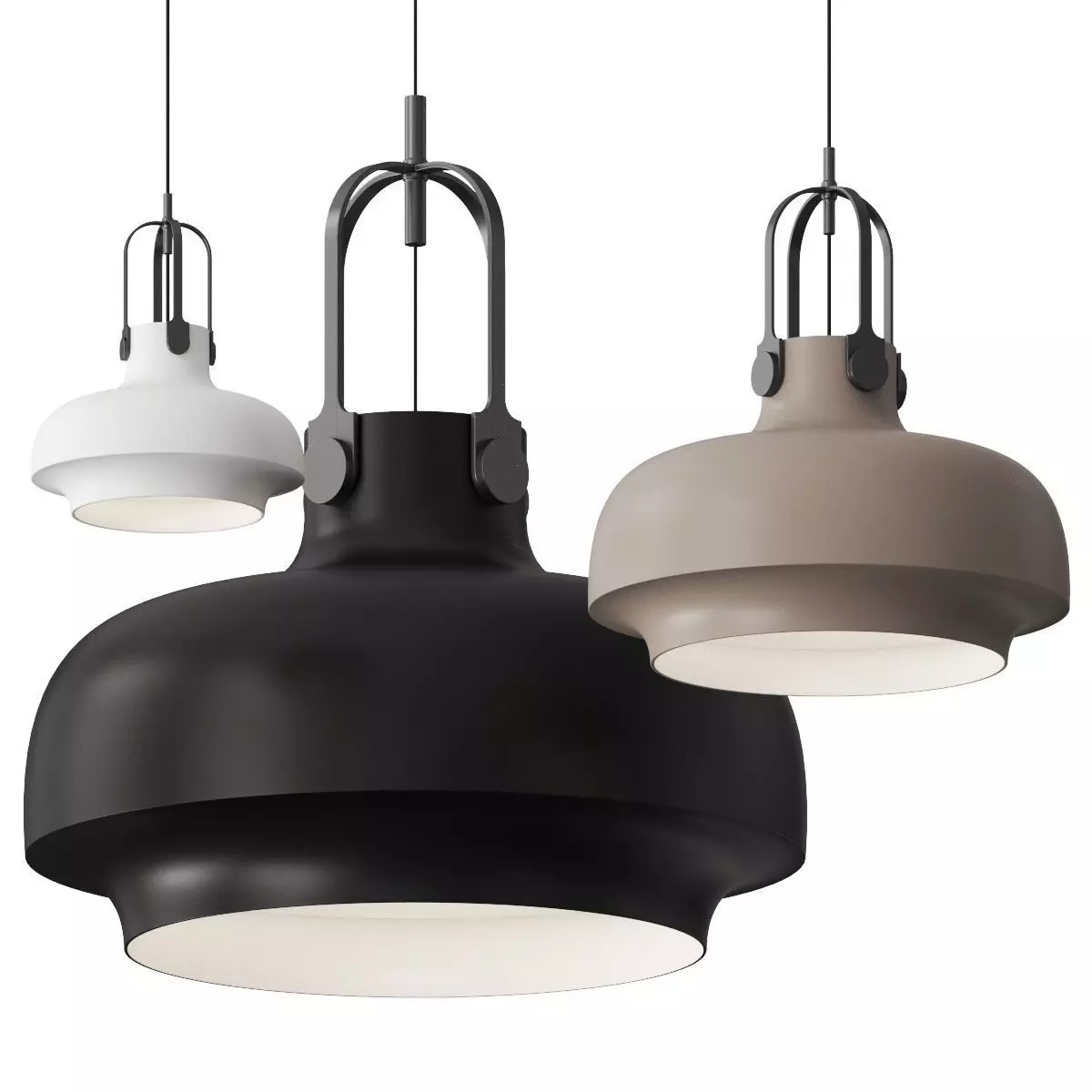 TRADITION Copenhagen Pendant Lamp 3D model_0