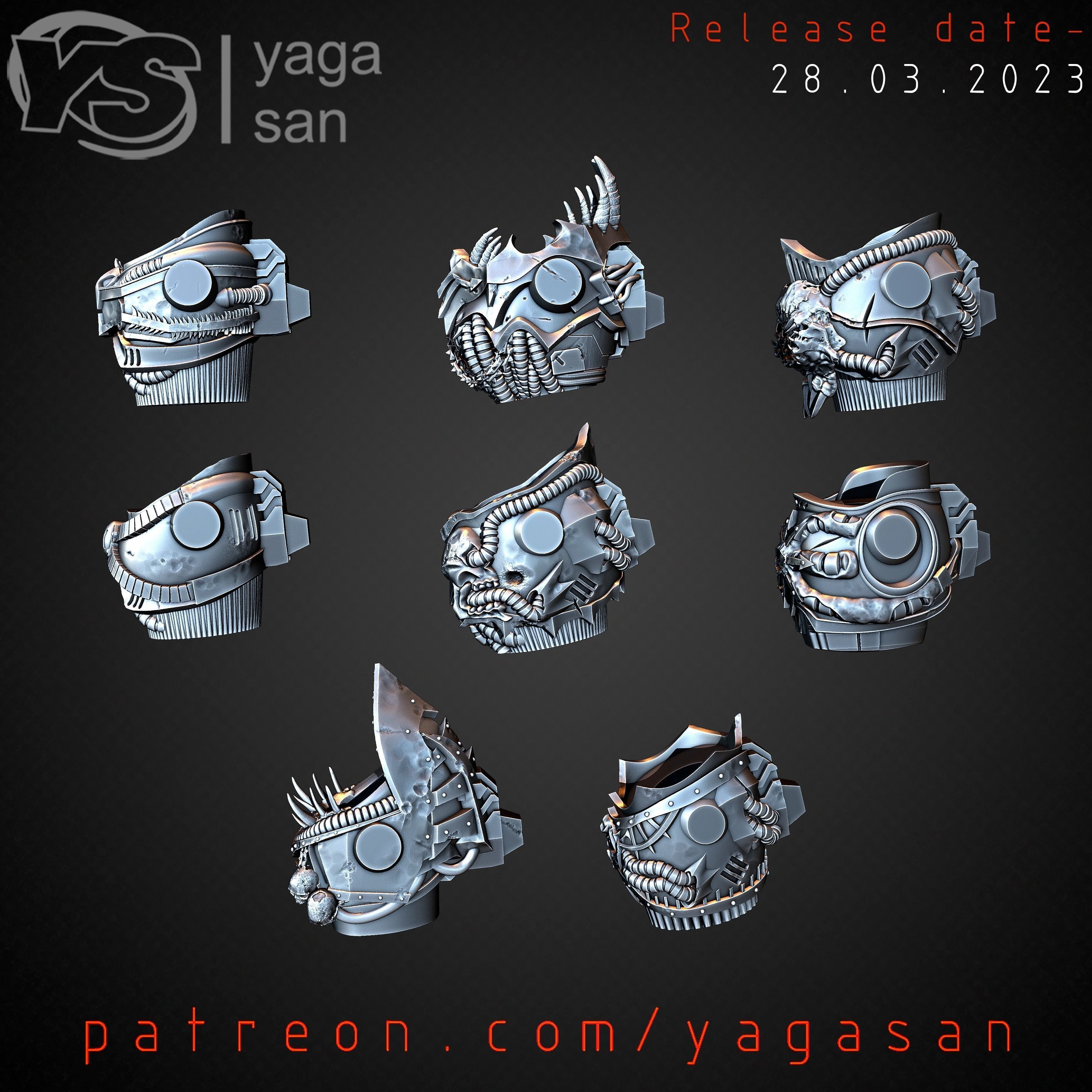 Chaos KitBASH Pack 3D print model_4