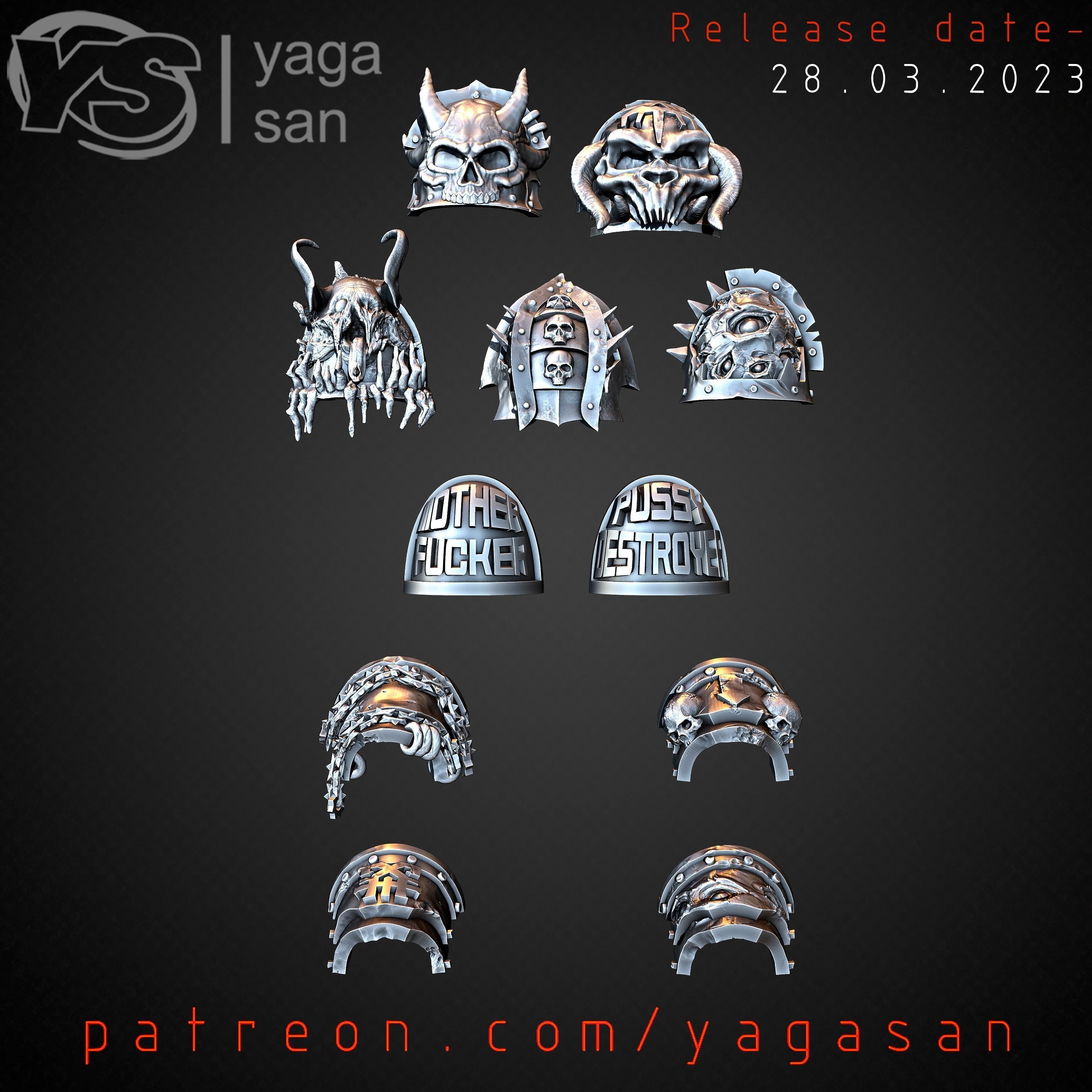 Chaos KitBASH Pack 3D print model_10