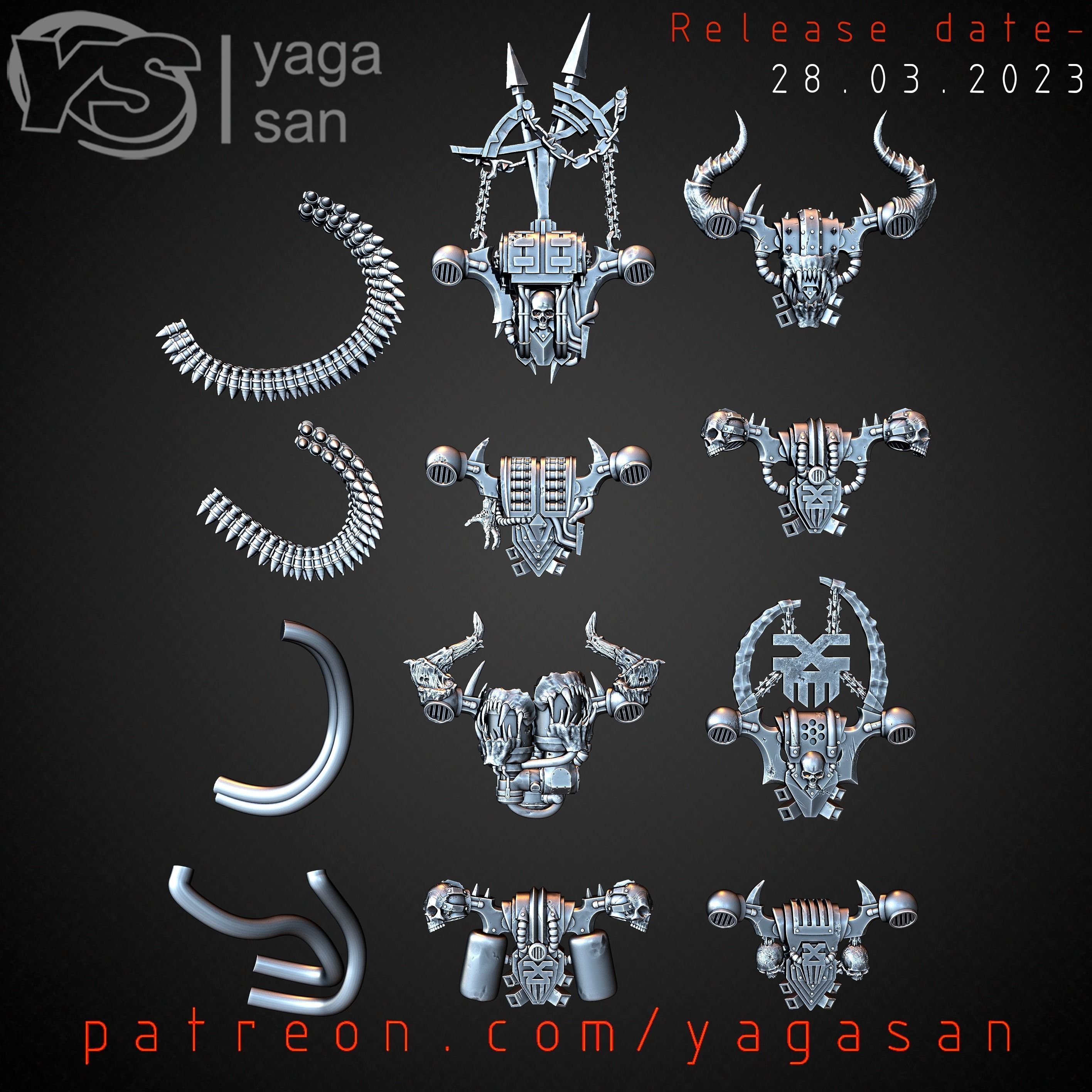 Chaos KitBASH Pack 3D print model_6