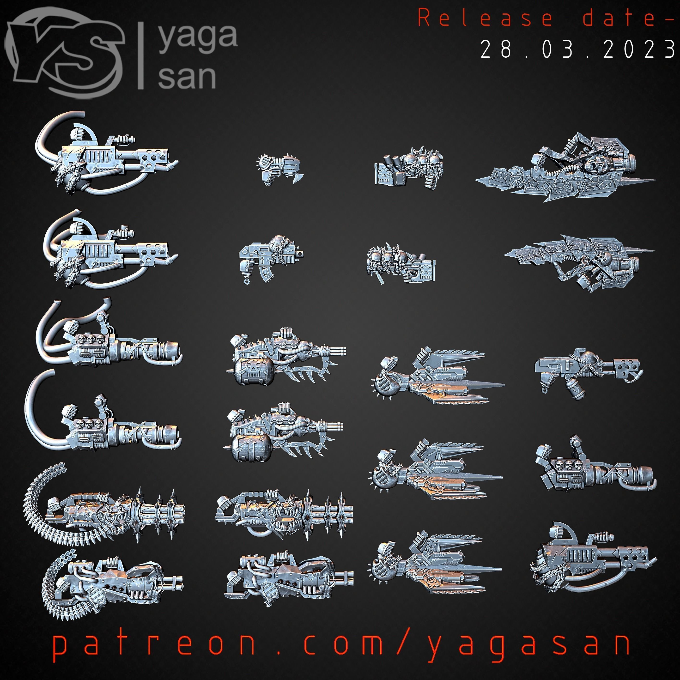 Chaos KitBASH Pack 3D print model_8