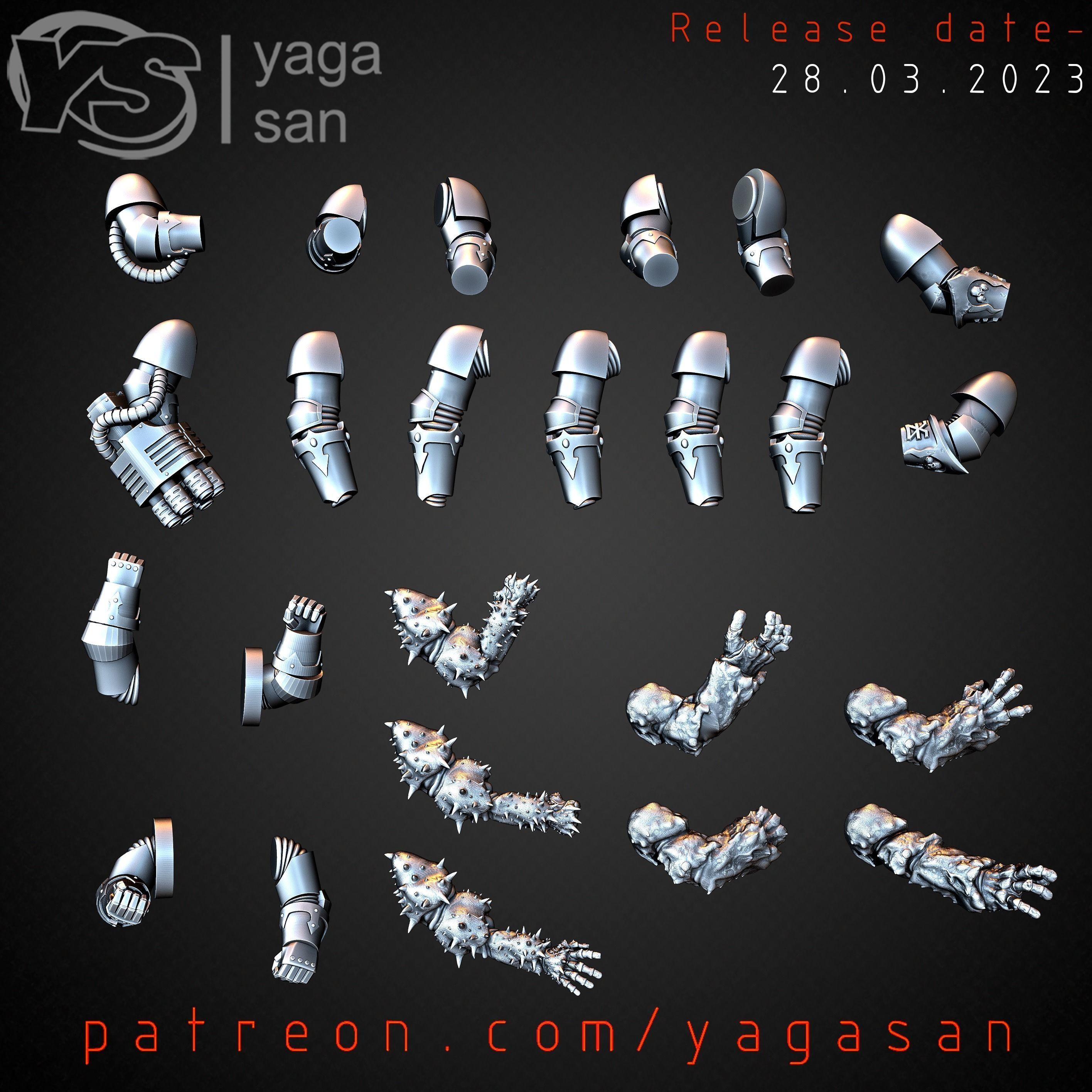 Chaos KitBASH Pack 3D print model_7