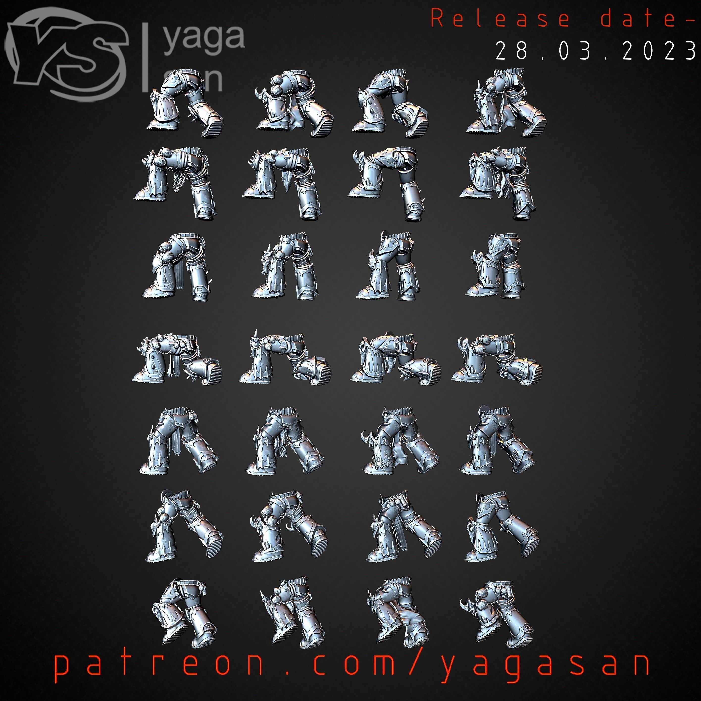 Chaos KitBASH Pack 3D print model_2