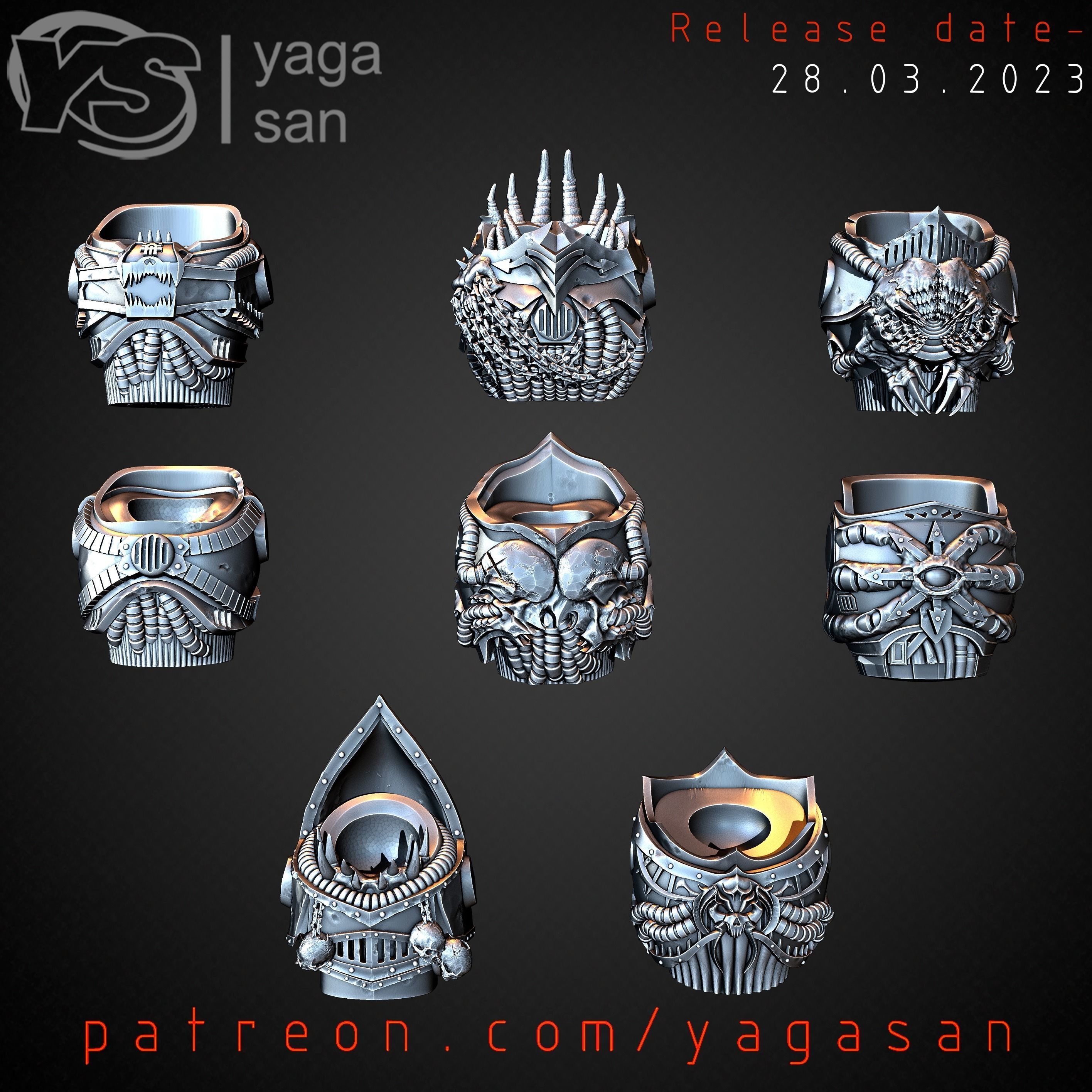 Chaos KitBASH Pack 3D print model_3