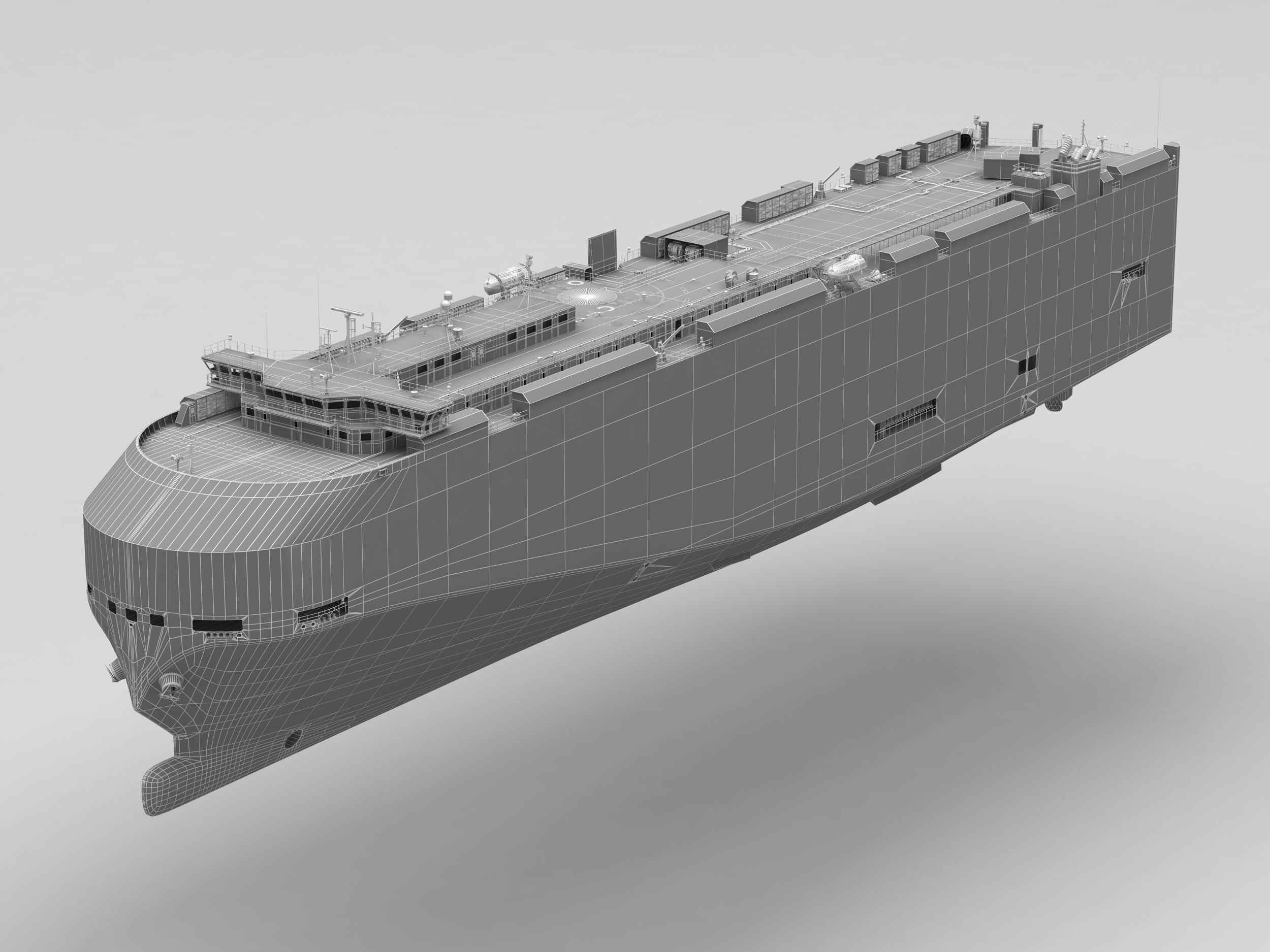 Burnt ship 3D model_8