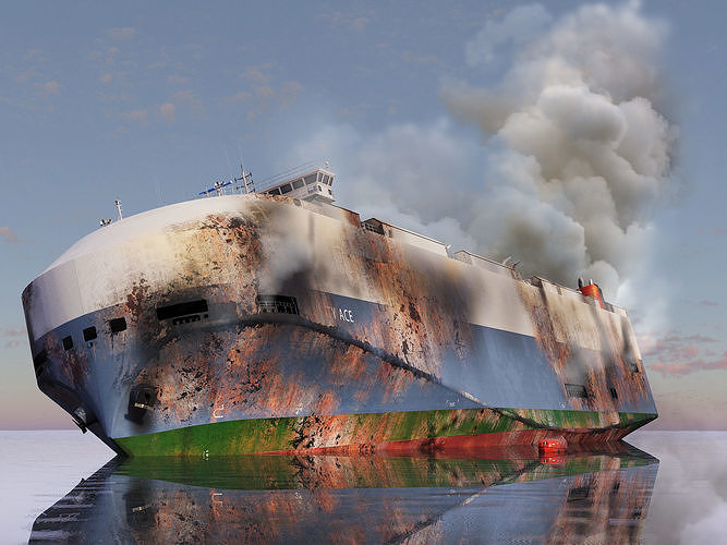 Burnt ship