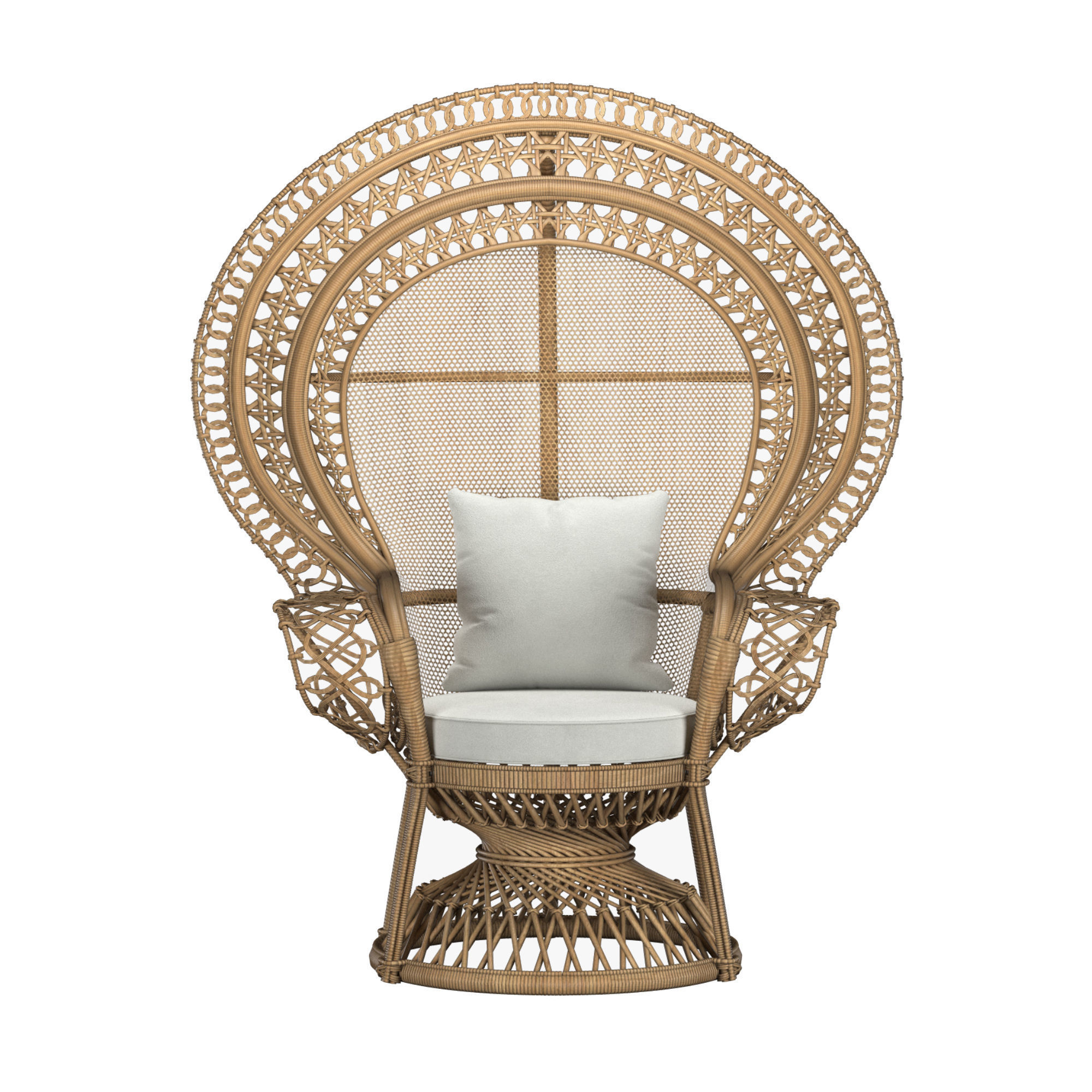 PEACOCK CHAIR 3D model_1