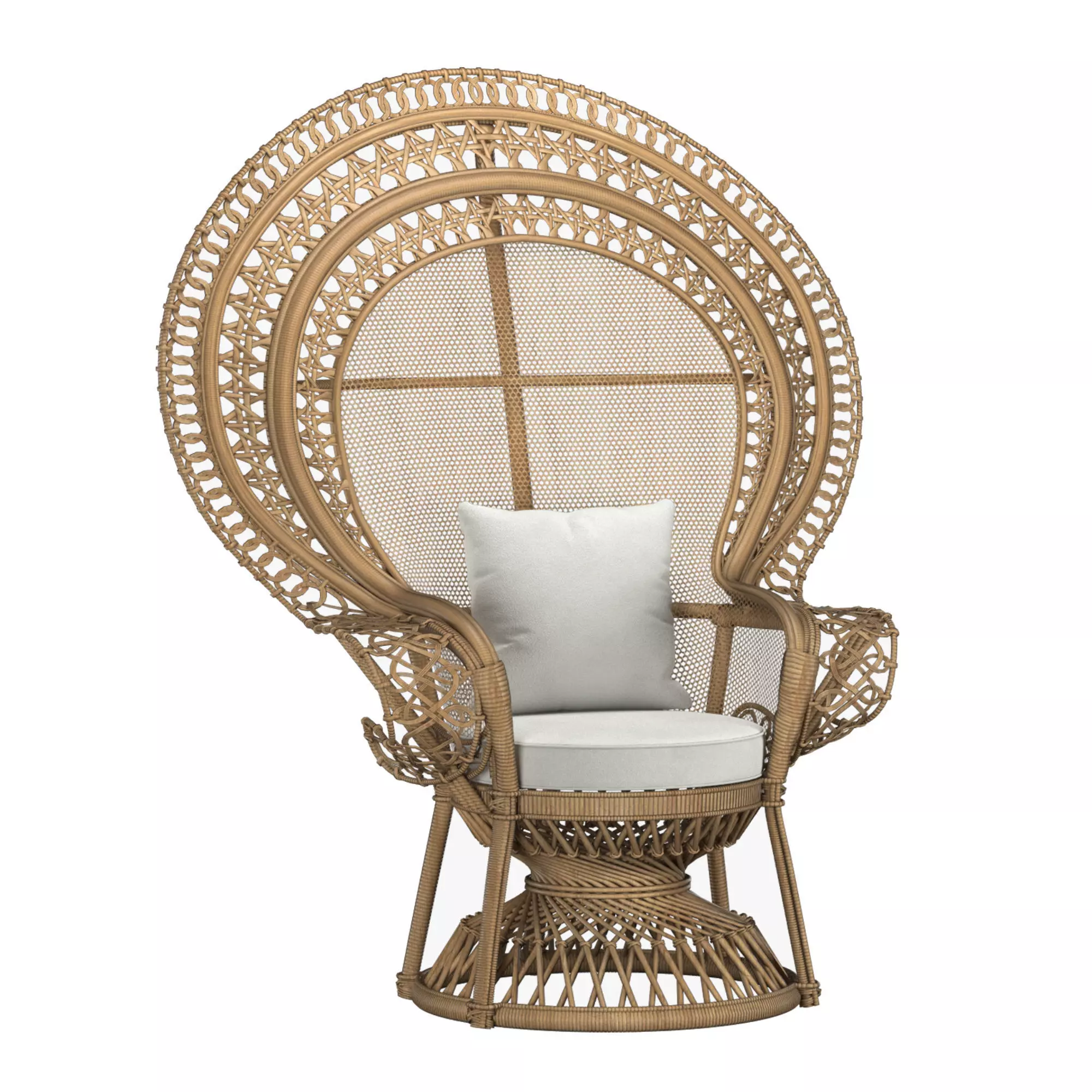 PEACOCK CHAIR 3D model_0