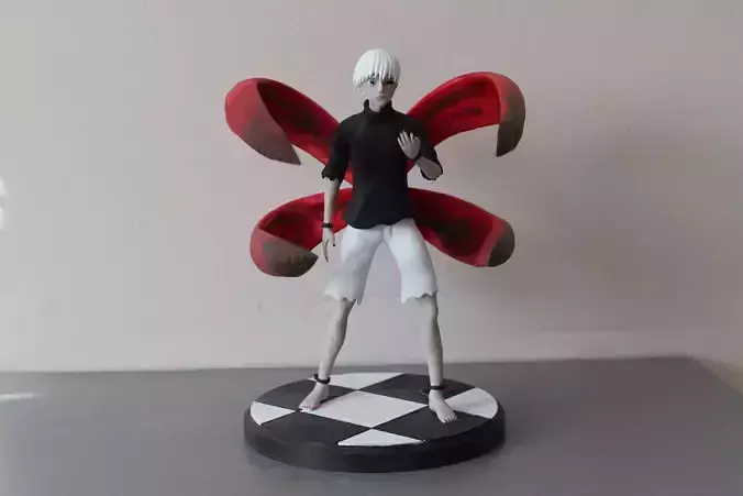 Ken Kaneki 3D printable figure