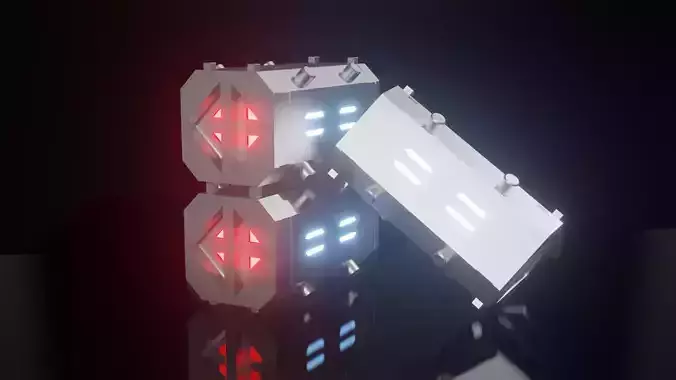 Sci-fi Shipping Container  