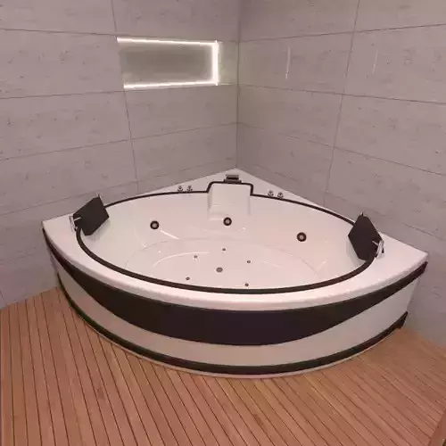 CORNER JACUZZI  3D model