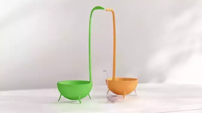 Accesorios Cocina Dinosaurio cucharones y cuchara