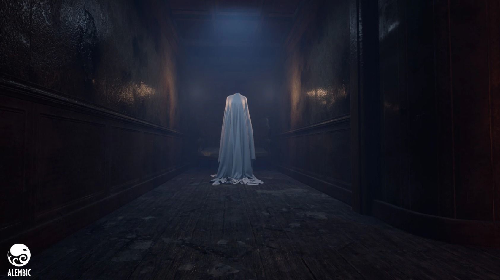 Abandoned Architecture Low-poly 3D model_11