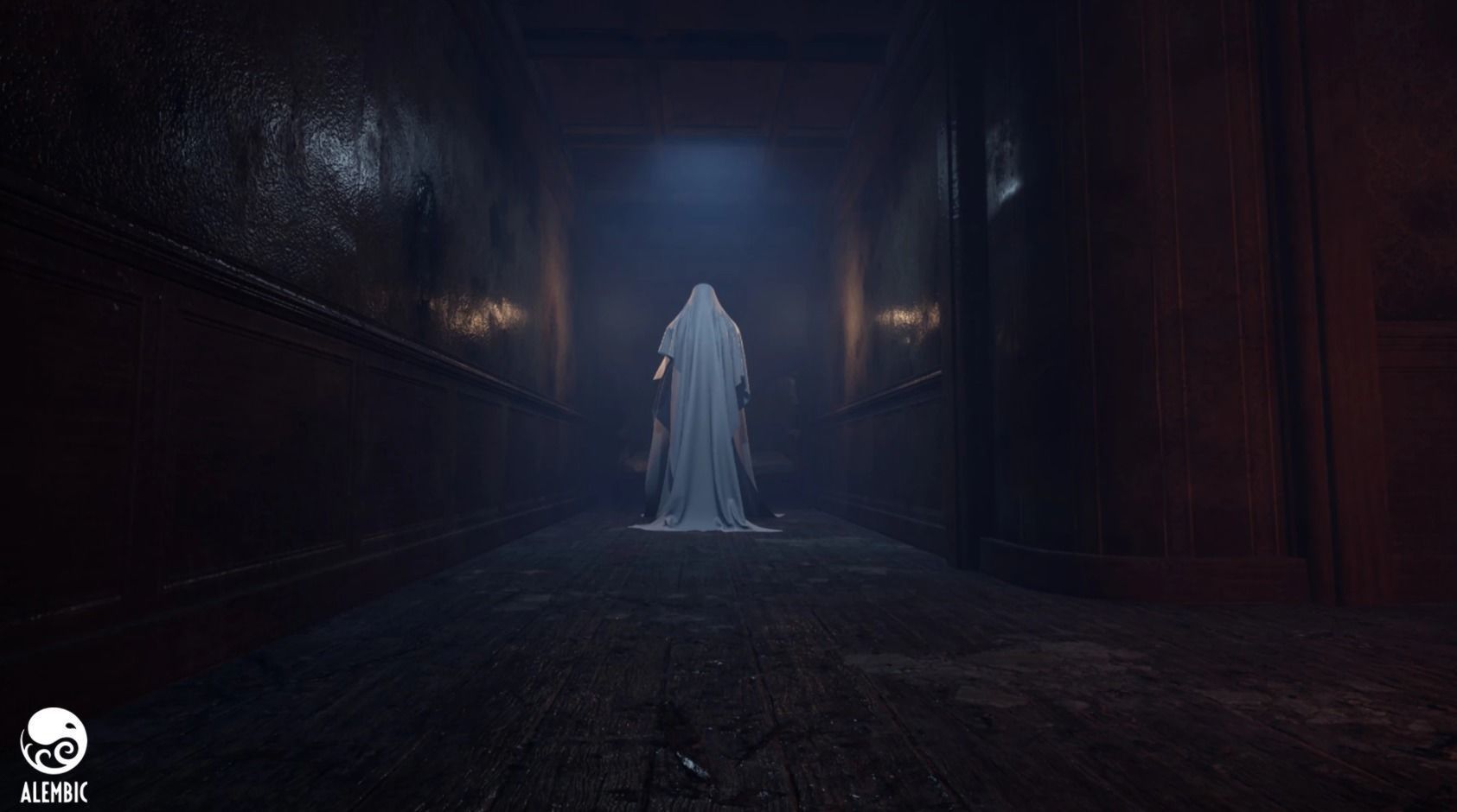 Abandoned Architecture Low-poly 3D model_10