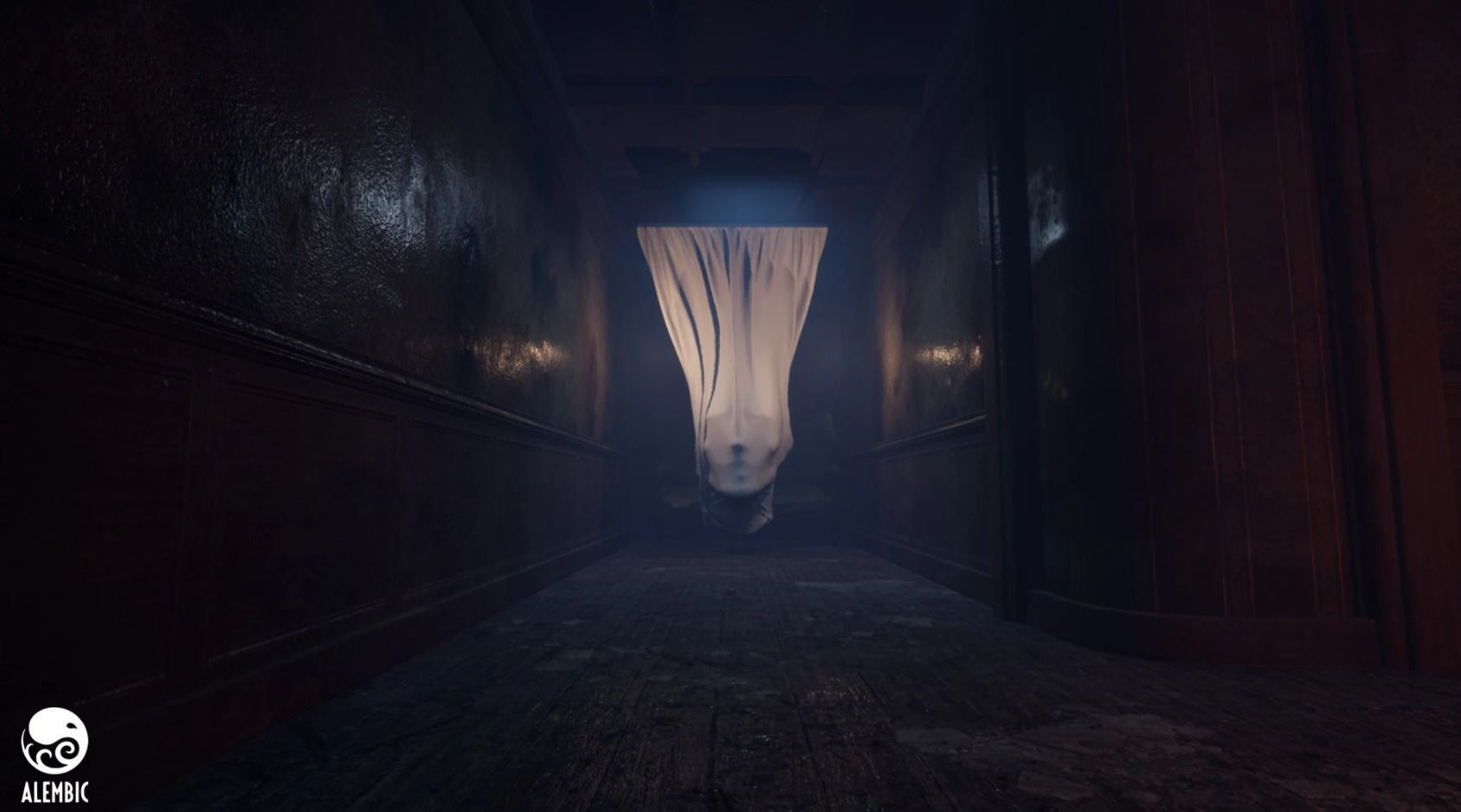 Abandoned Architecture Low-poly 3D model_8