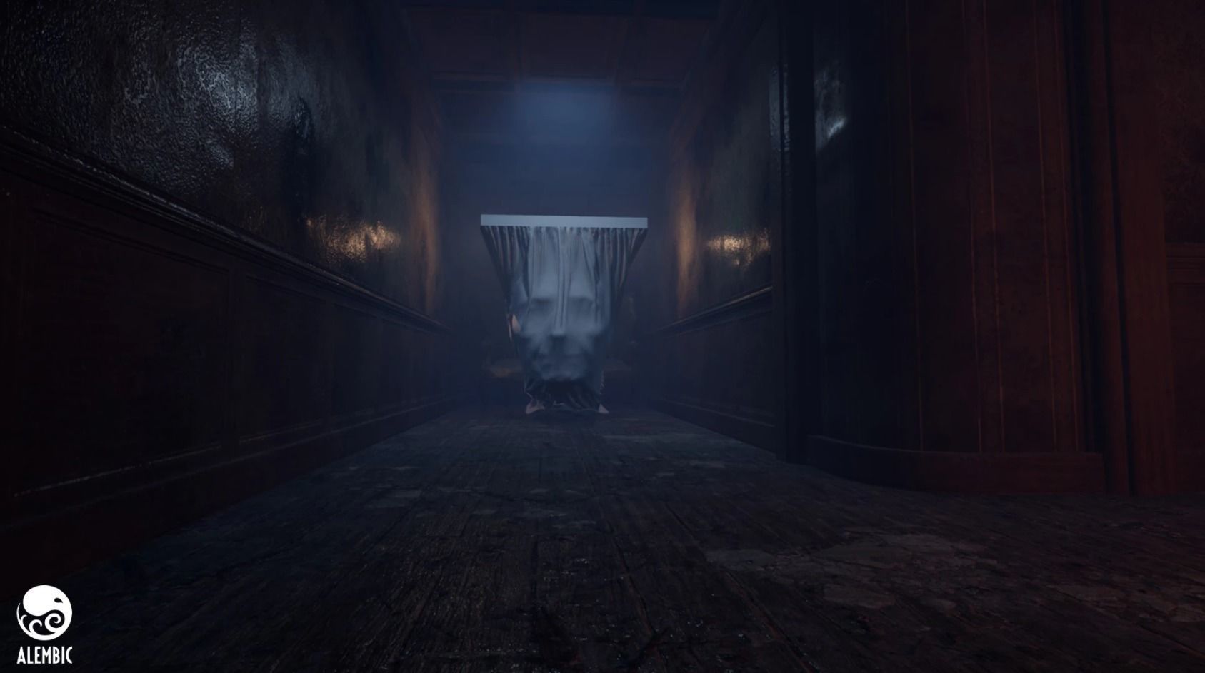 Abandoned Architecture Low-poly 3D model_9