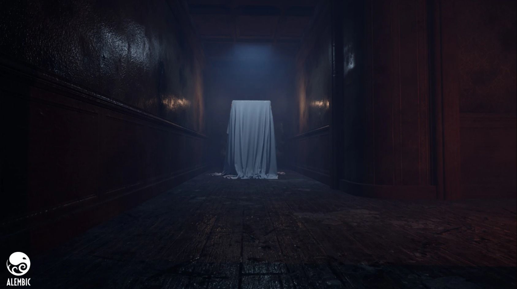 Abandoned Architecture Low-poly 3D model_3