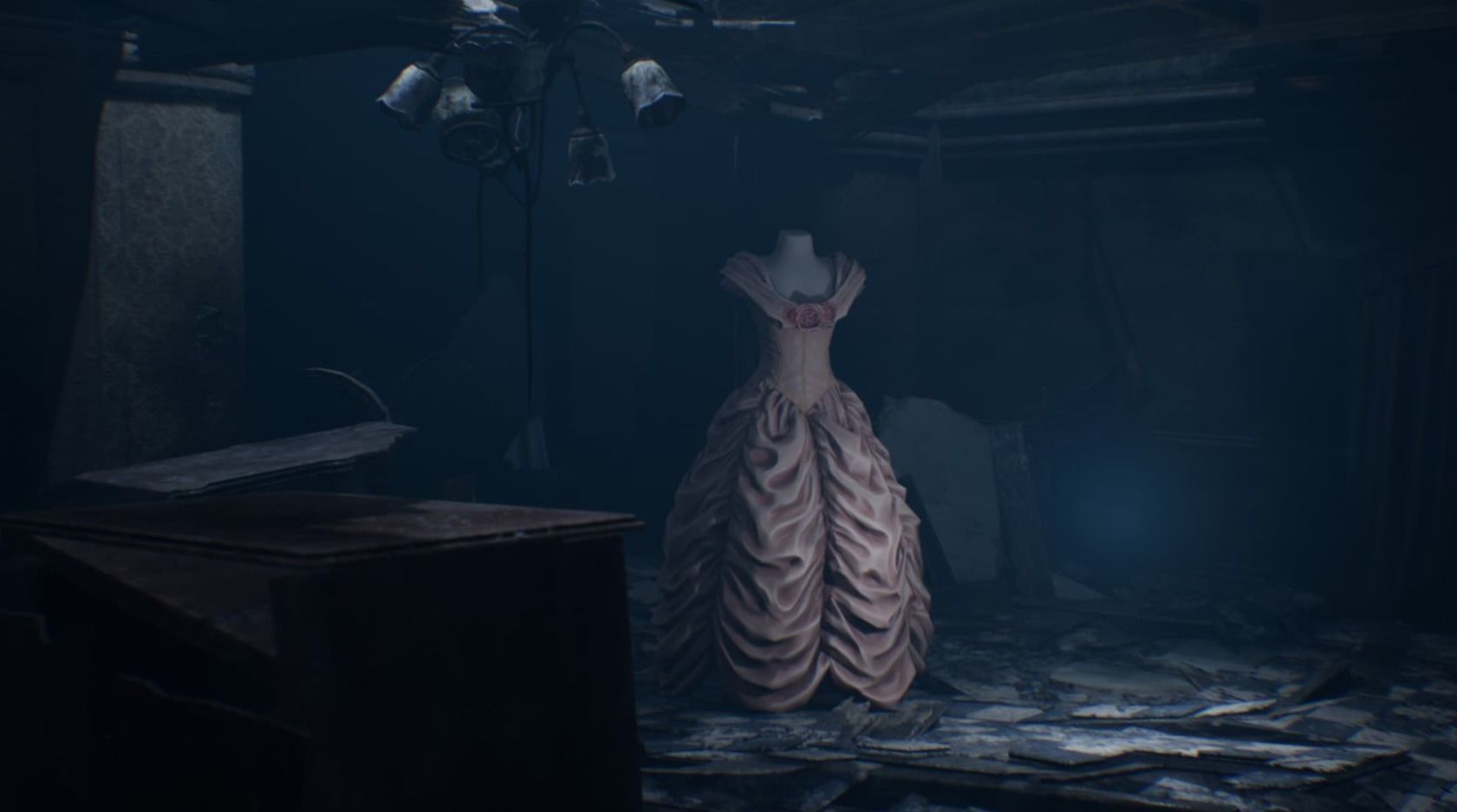 Abandoned Architecture Low-poly 3D model_6