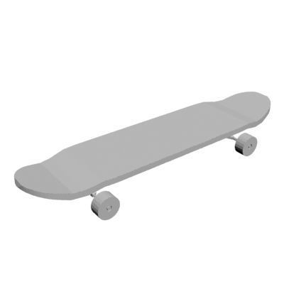 Skateboard 3D model_8