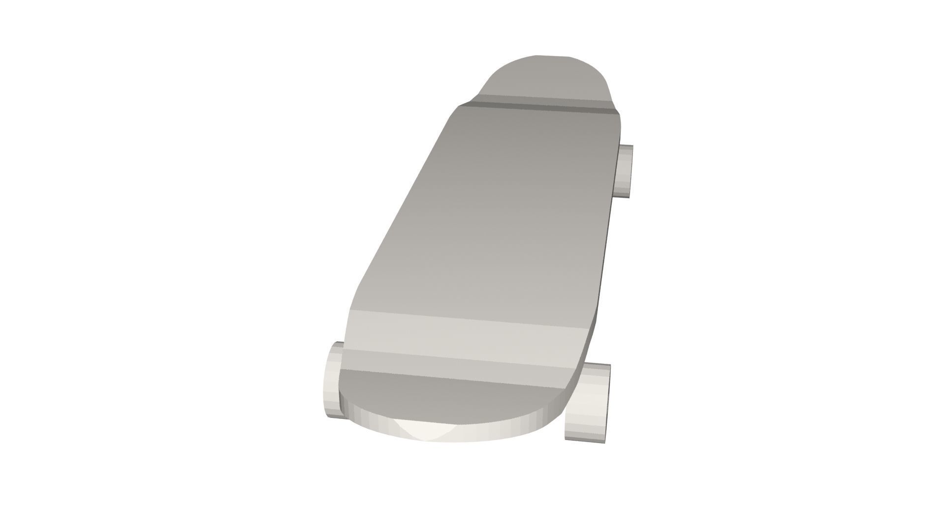 Skateboard 3D model_1