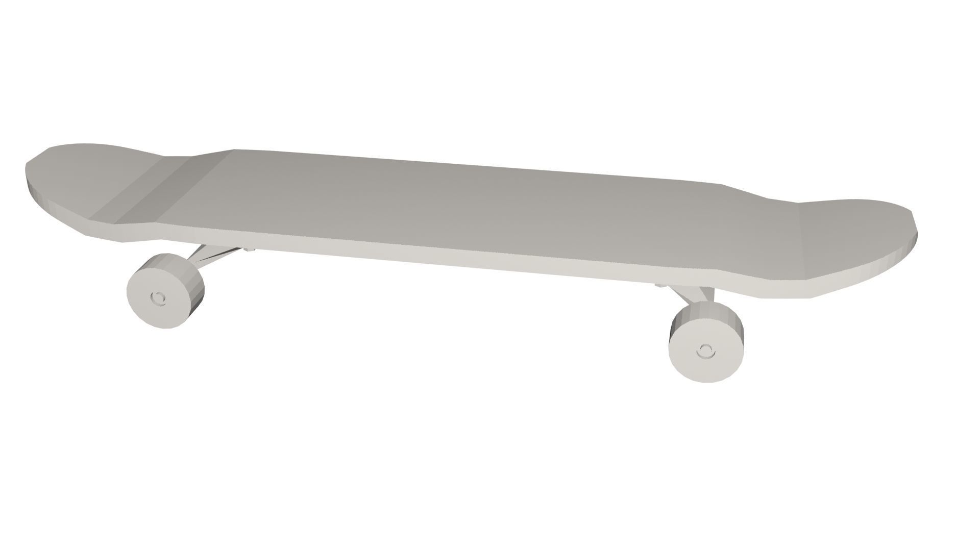 Skateboard 3D model_3