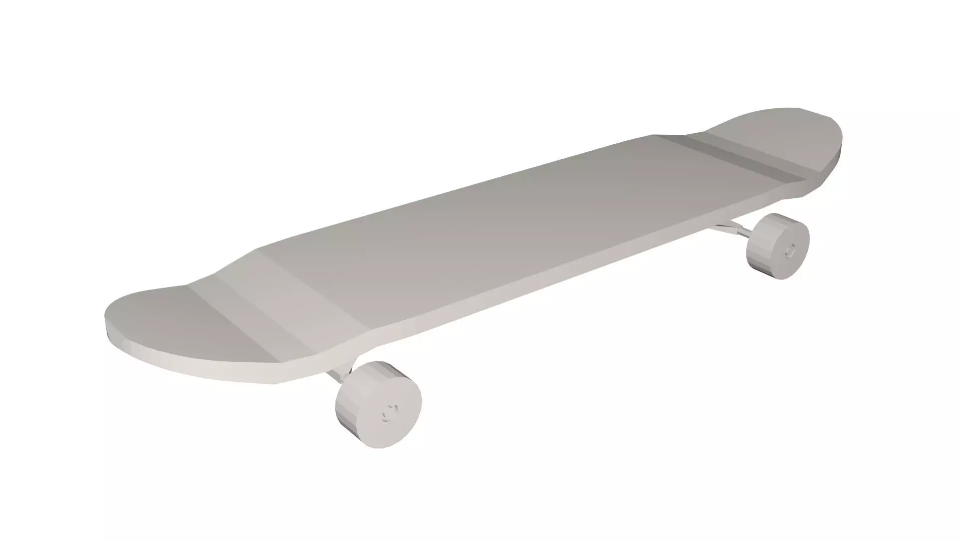 Skateboard 3D model_0