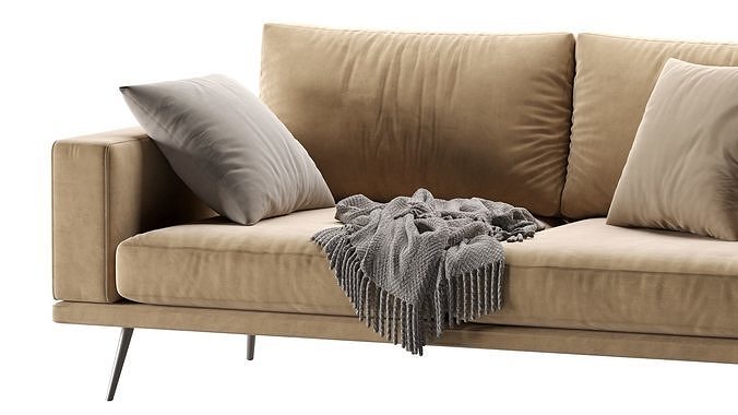 CARLTON SOFA BoConcept 3D model 7