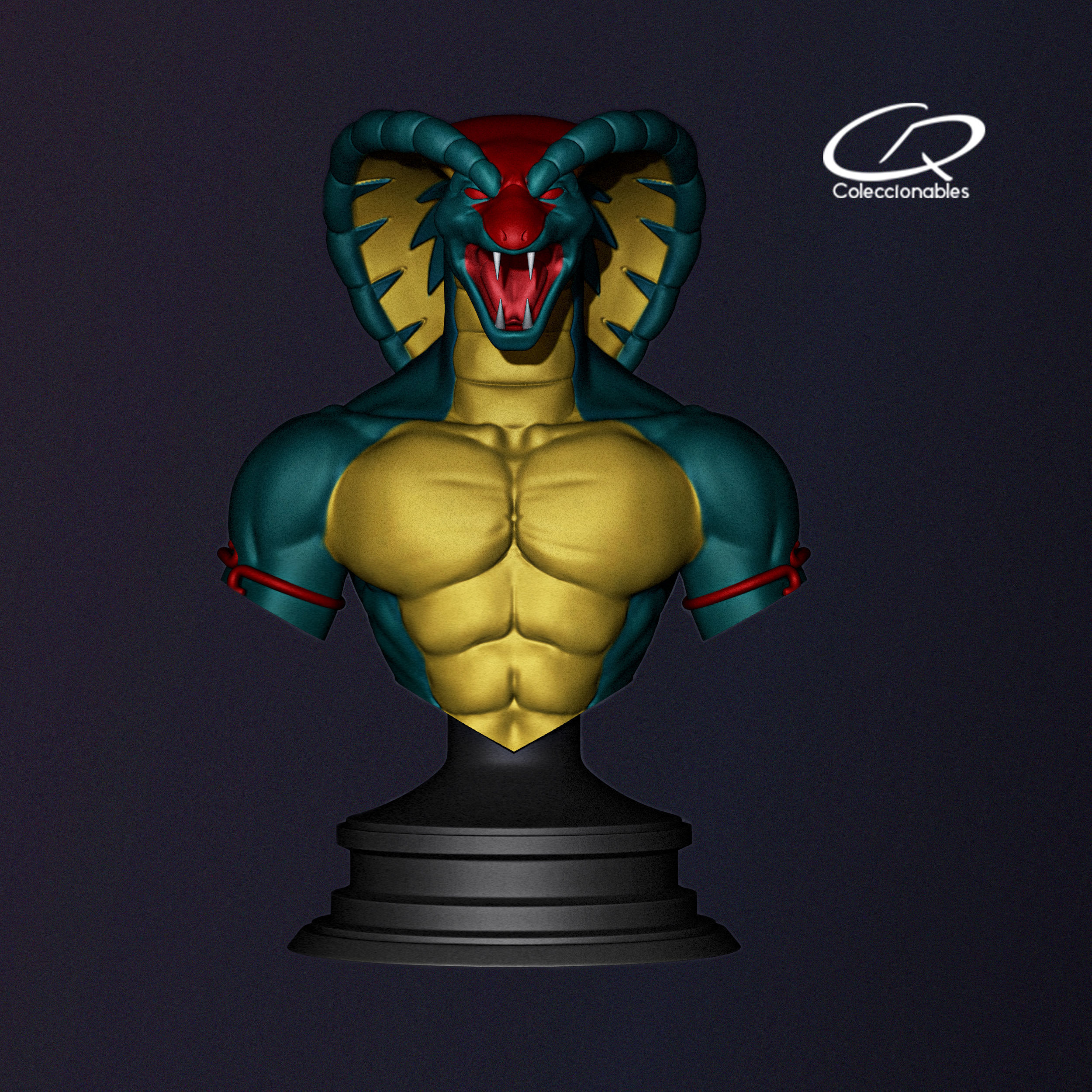Mummies Alive - Apep Bust 3D print model_6