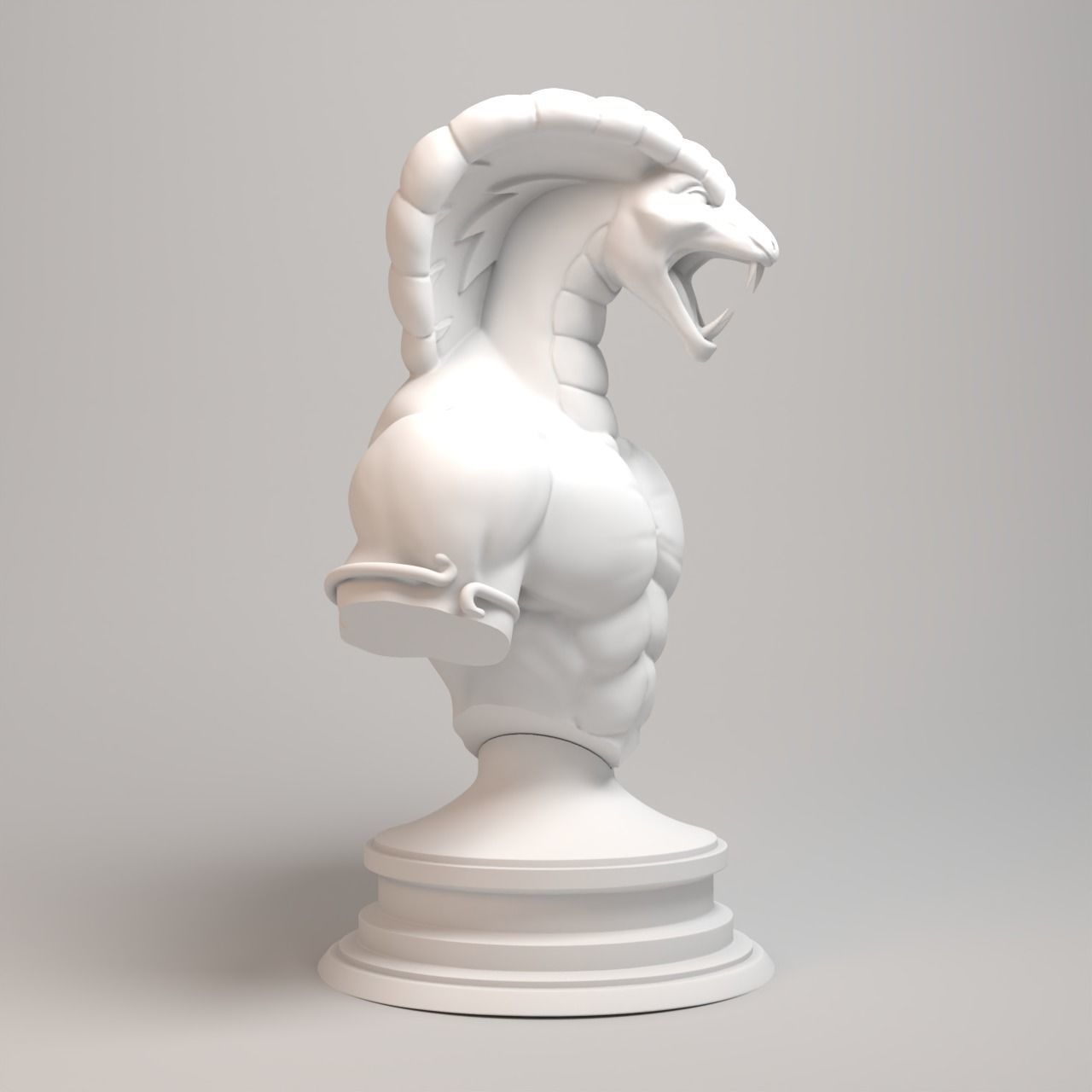 Mummies Alive - Apep Bust 3D print model_11