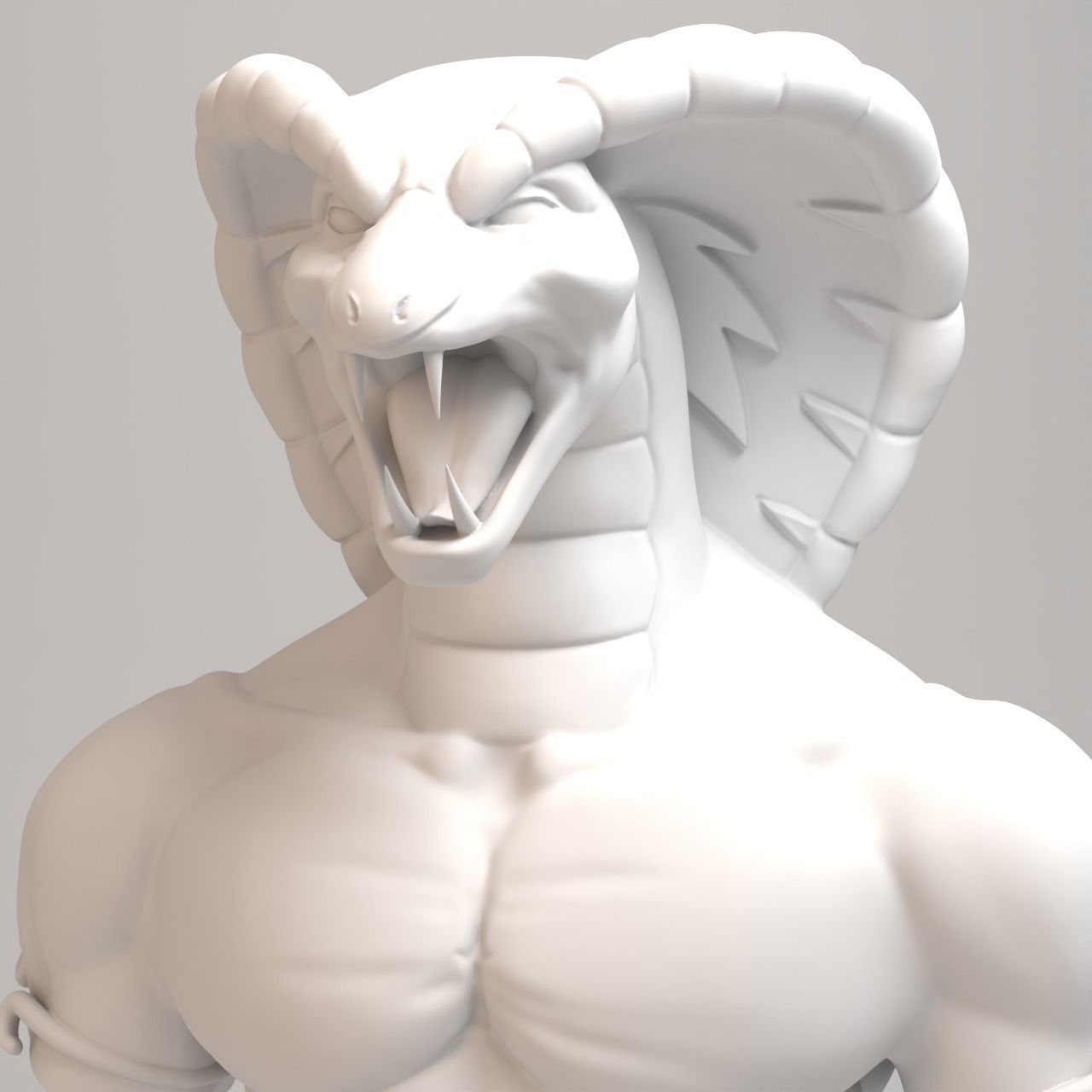 Mummies Alive - Apep Bust 3D print model_7