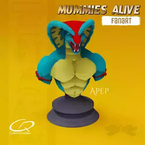 Mummies Alive - Apep Bust 3D print model
