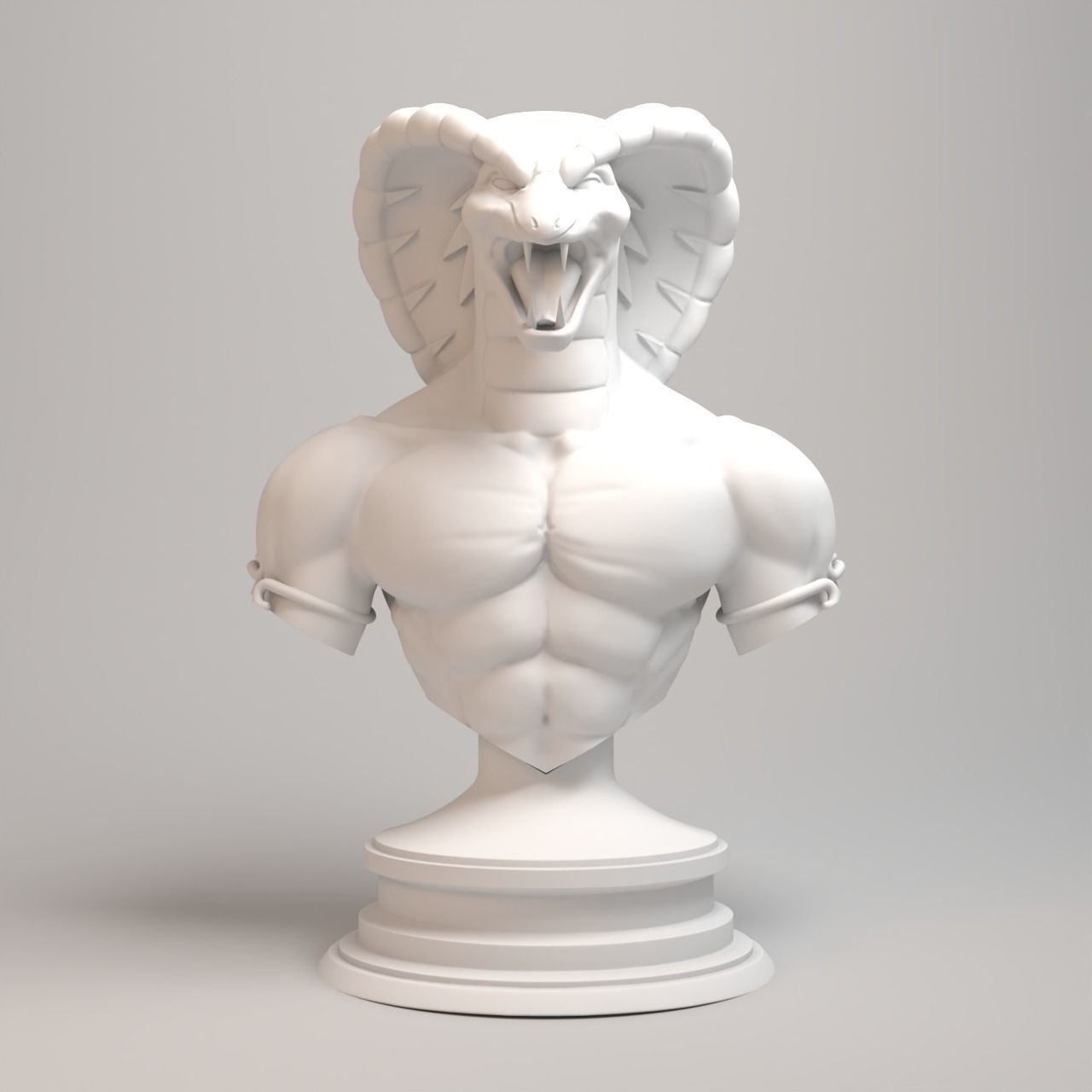 Mummies Alive - Apep Bust 3D print model_8