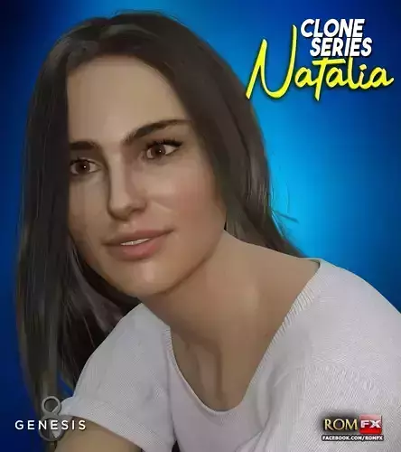 Clone Series - Natalia For G8F And G81F 3D model