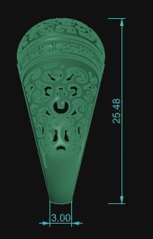 Ultra Vision Ring 382 3D print model_7