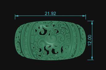 Ultra Vision Ring 382 3D print model_5